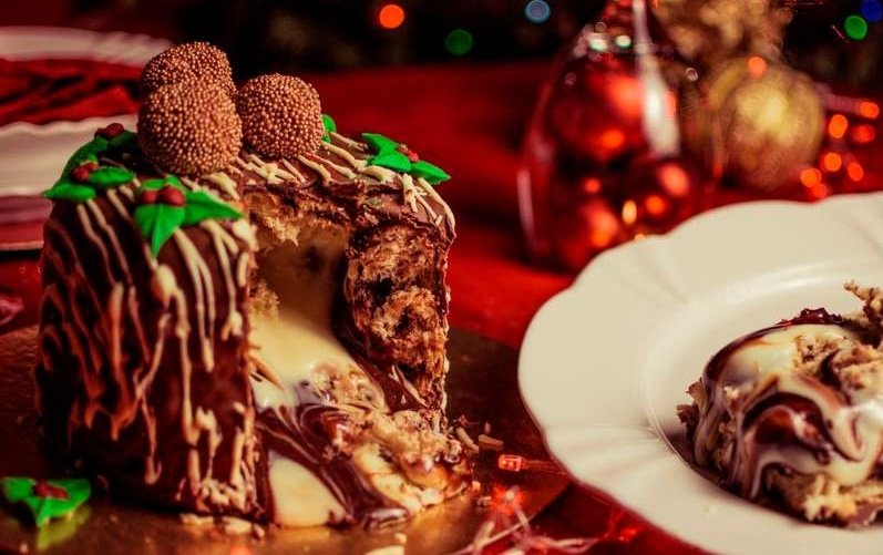 Panetone gourmet de chocolate